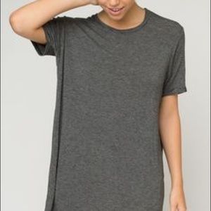 Brandy Melville grey t-shirt dress knit